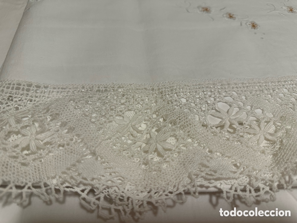 Antig&uuml;edades: Juego de cama vintage - Foto 3