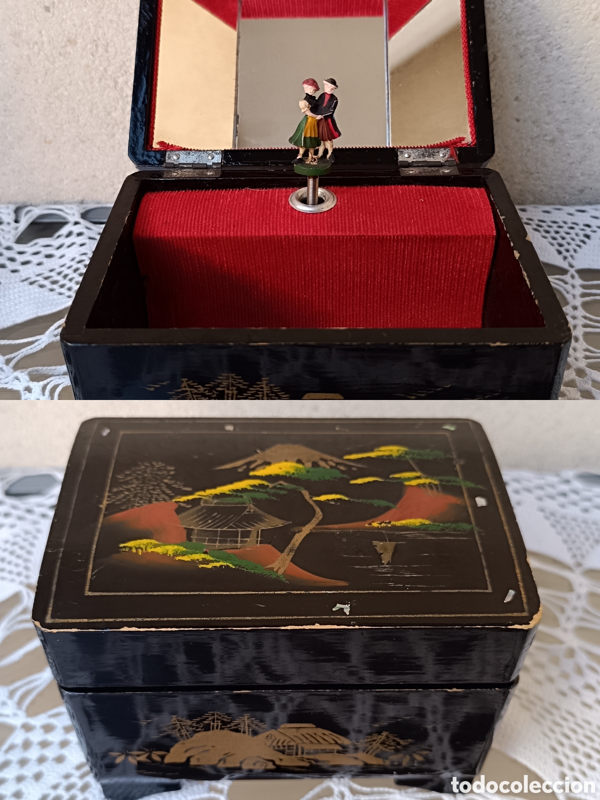 Antig&uuml;edades: Joyero musical japon&eacute;s - Foto 1