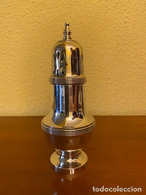 Antig&uuml;edades: Azucarero antiguo de plata - Foto 2