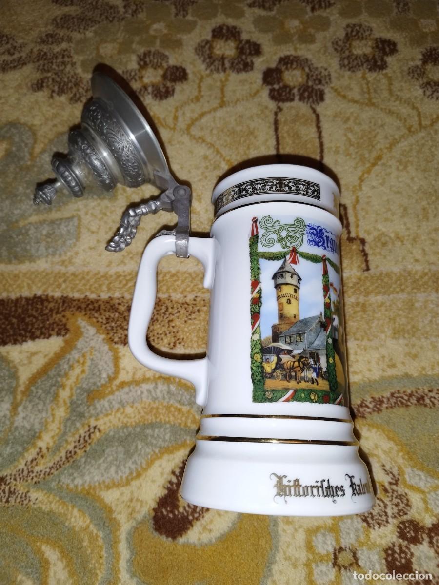 Antig&uuml;edades: Jarra de cerveza de colecci&oacute;n - Foto 7