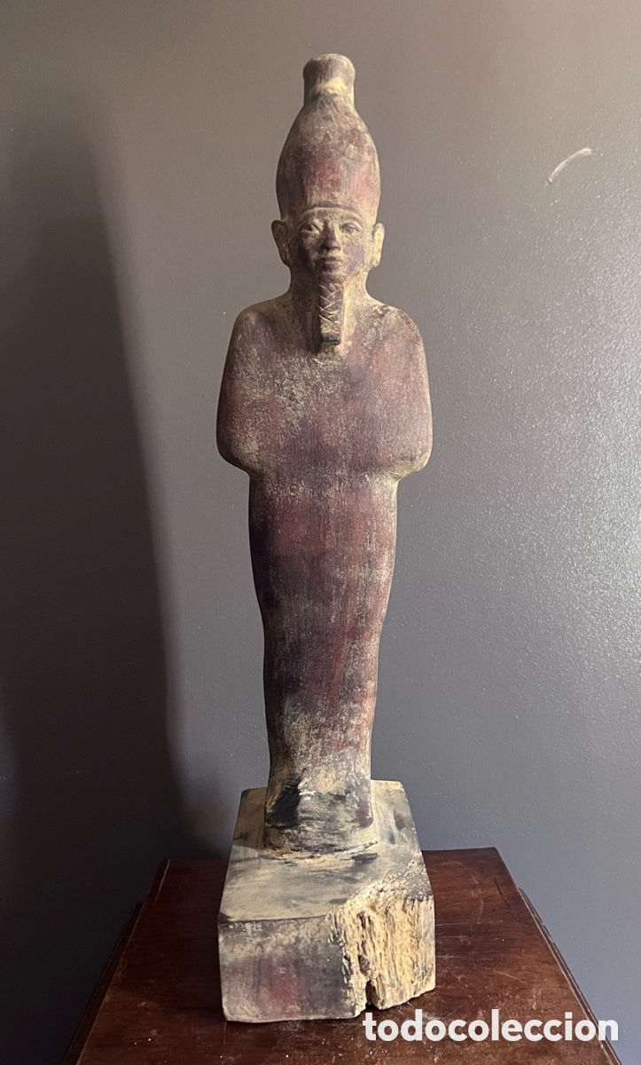 Antig&uuml;edades: Estatua de Osiris Dios del inframundo - Foto 2