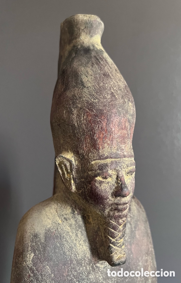 Antig&uuml;edades: Estatua de Osiris Dios del inframundo - Foto 3