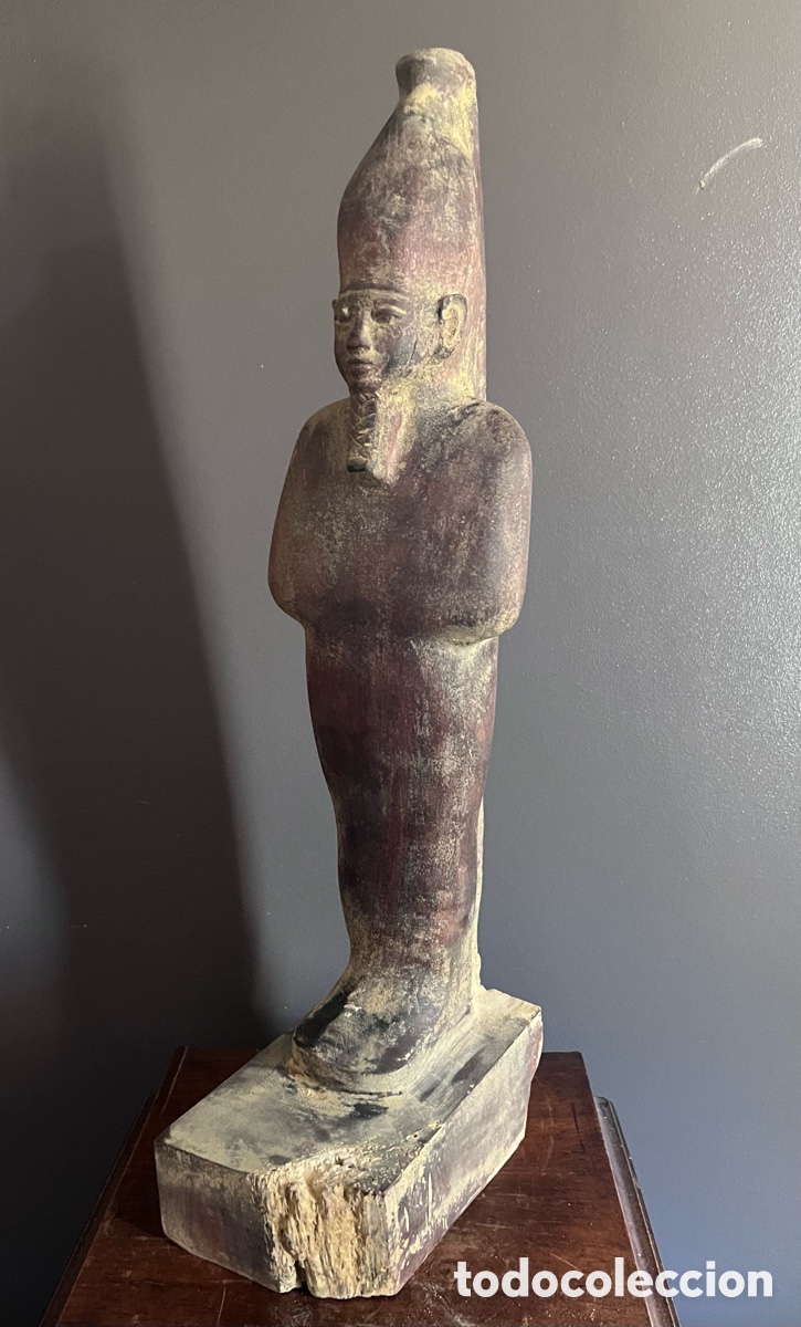 Antig&uuml;edades: Estatua de Osiris Dios del inframundo - Foto 6