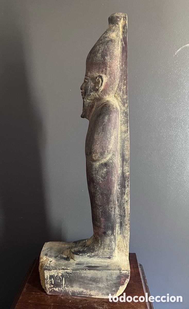 Antig&uuml;edades: Estatua de Osiris Dios del inframundo - Foto 7