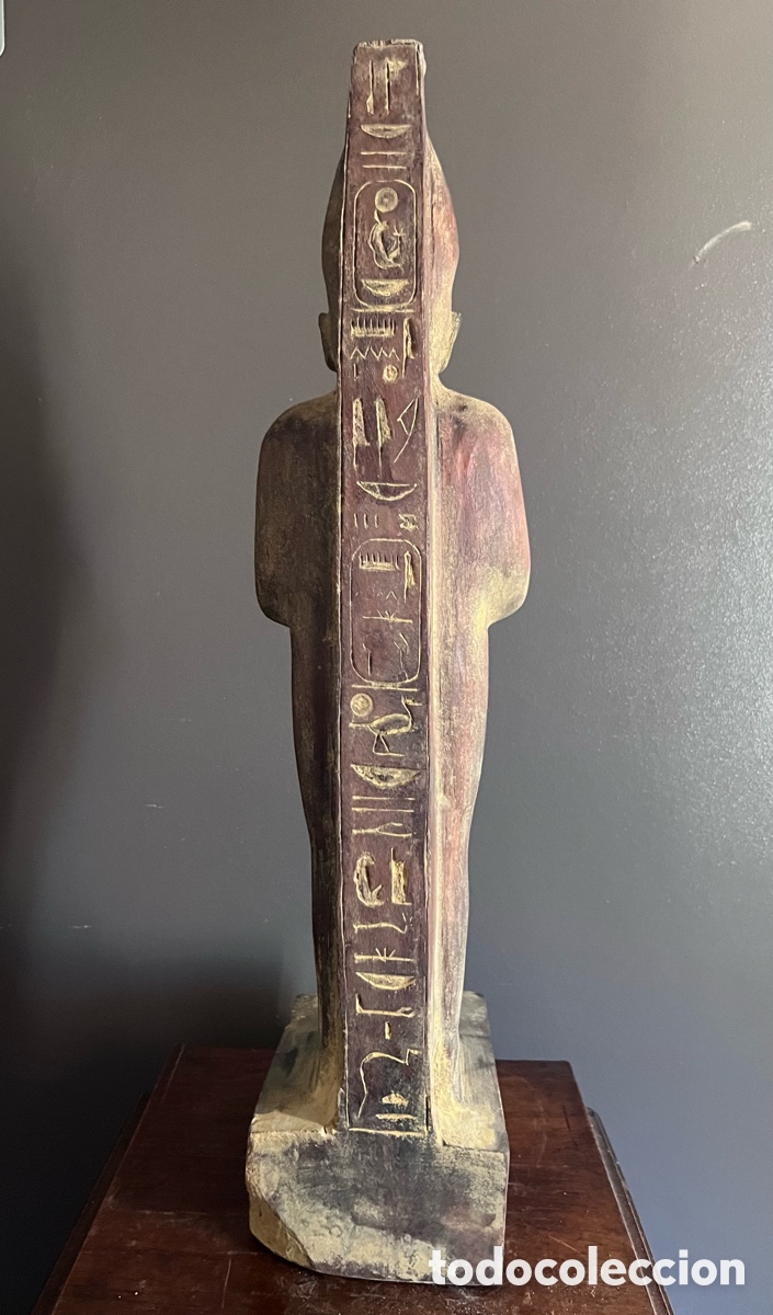Antig&uuml;edades: Estatua de Osiris Dios del inframundo - Foto 10