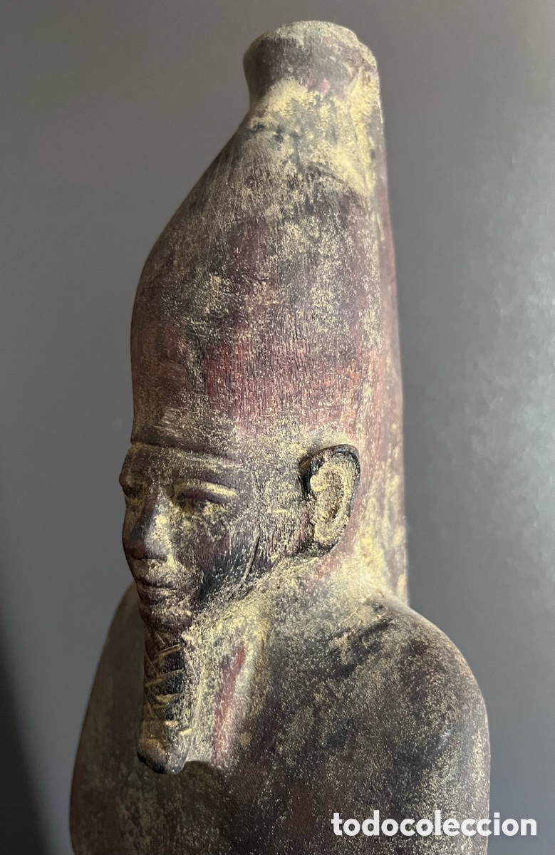 Antig&uuml;edades: Estatua de Osiris Dios del inframundo - Foto 11