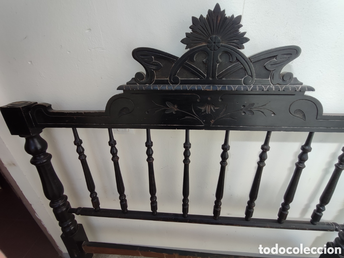 Antig&uuml;edades: Cap&ccedil;alera de llit antiga - Foto 2