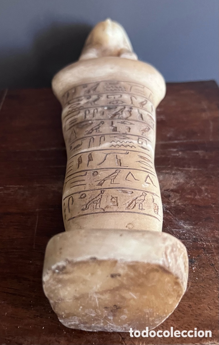 Antig&uuml;edades: Ushabti de alabastro - Foto 7