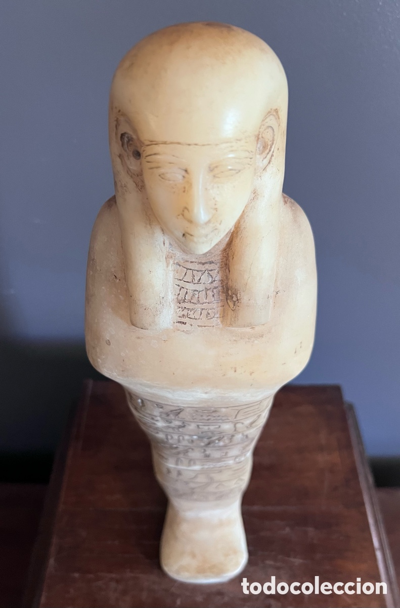 Antig&uuml;edades: Ushabti de alabastro - Foto 9