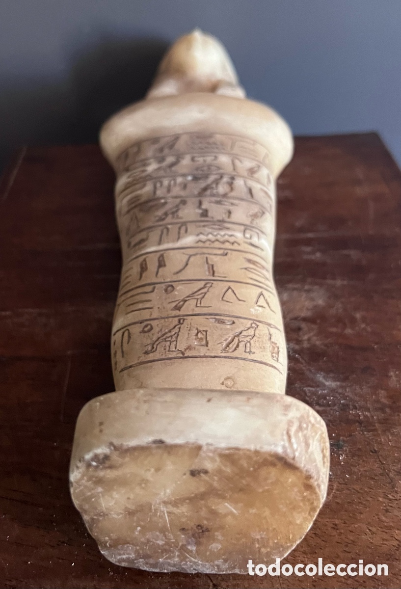 Antig&uuml;edades: Ushabti de alabastro - Foto 12