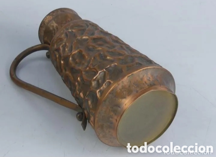Antig&uuml;edades: Jarra antigua trabajada cobre - Foto 10