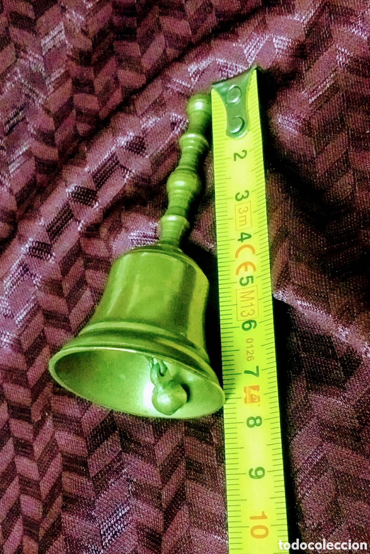 Antig&uuml;edades: Campanilla de bronce - Foto 2