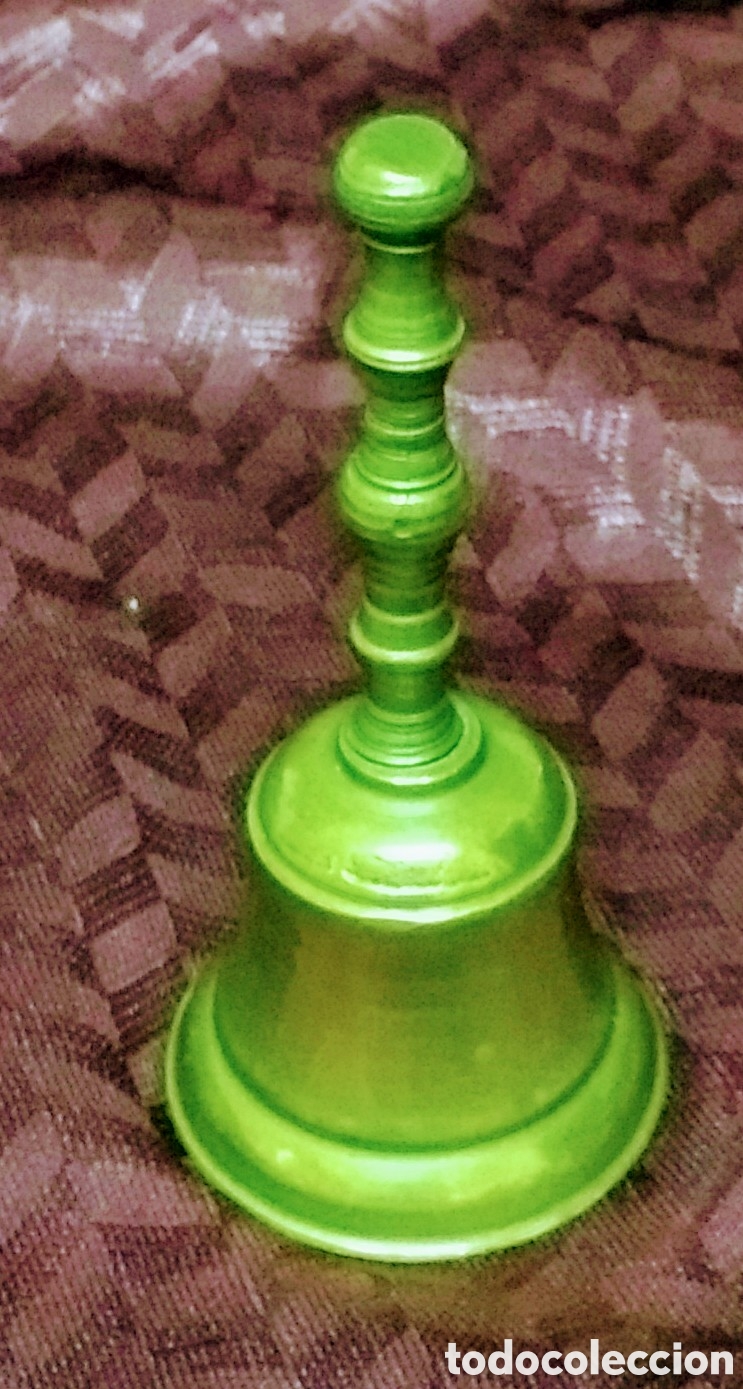 Antig&uuml;edades: Campanilla de bronce - Foto 1