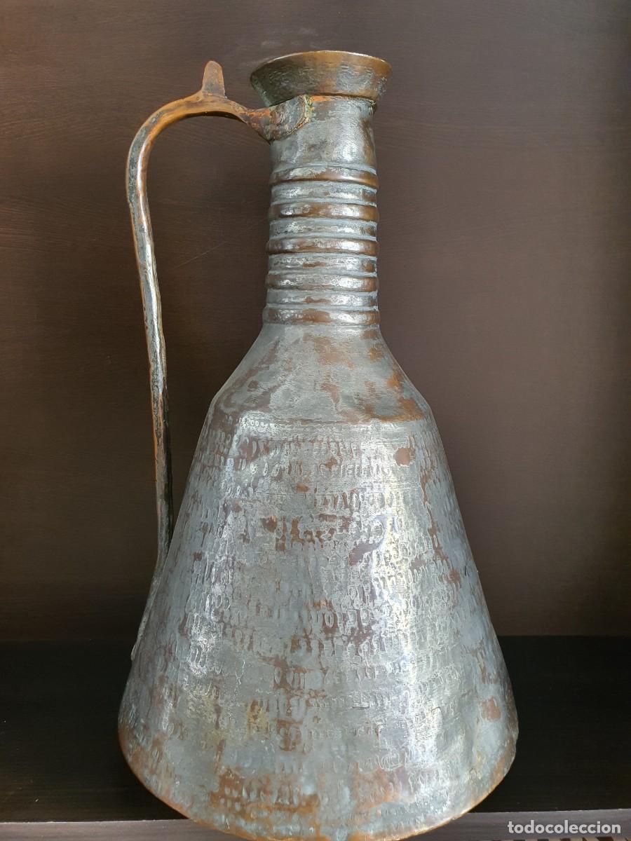 Antig&uuml;edades: Jarr&oacute;n de bronce, gran tama&ntilde;o. - Foto 6