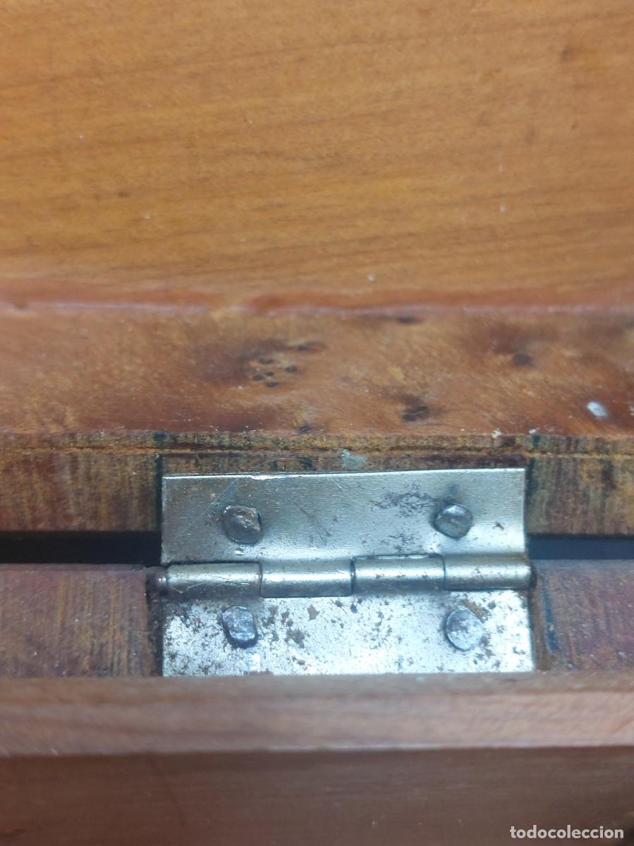 Antig&uuml;edades: CAJA DE MADERA CON DETALLES - Foto 8