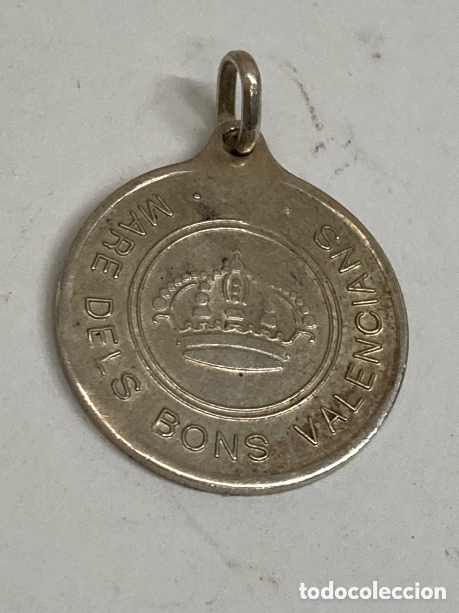 Antig&uuml;edades: Medalla de plata religiosa C231 - Foto 2