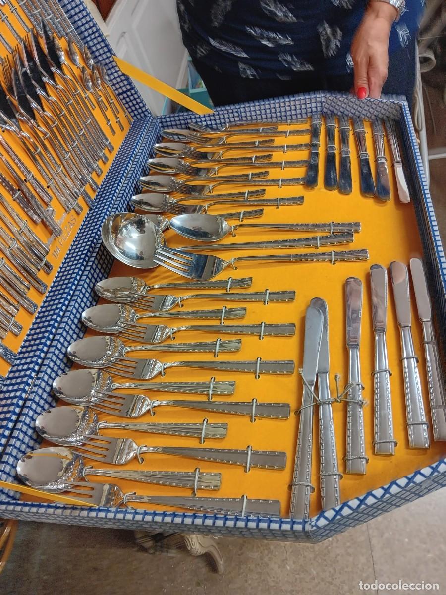 Antig&uuml;edades: Cuberteria de acero inoxidable - Foto 2