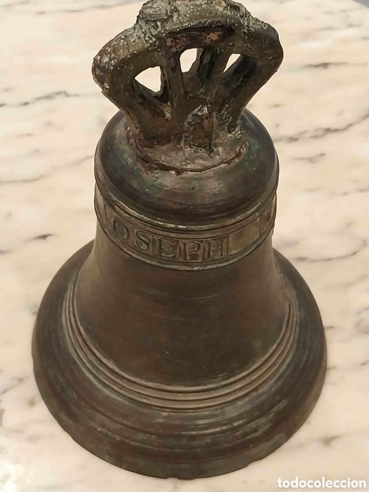 Antig&uuml;edades: Excepcional campana d bronce. - Foto 1
