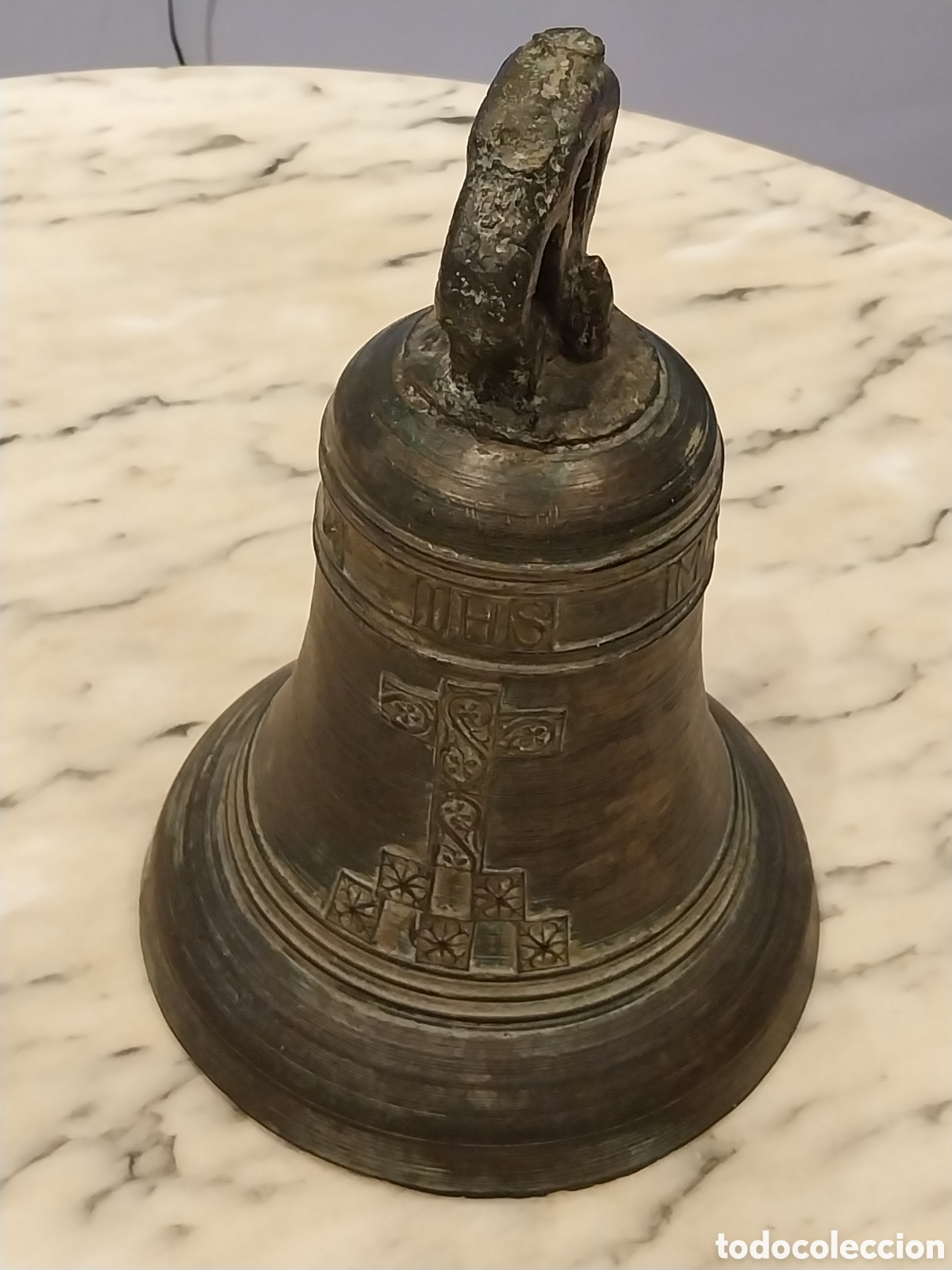 Antig&uuml;edades: Excepcional campana d bronce. - Foto 2