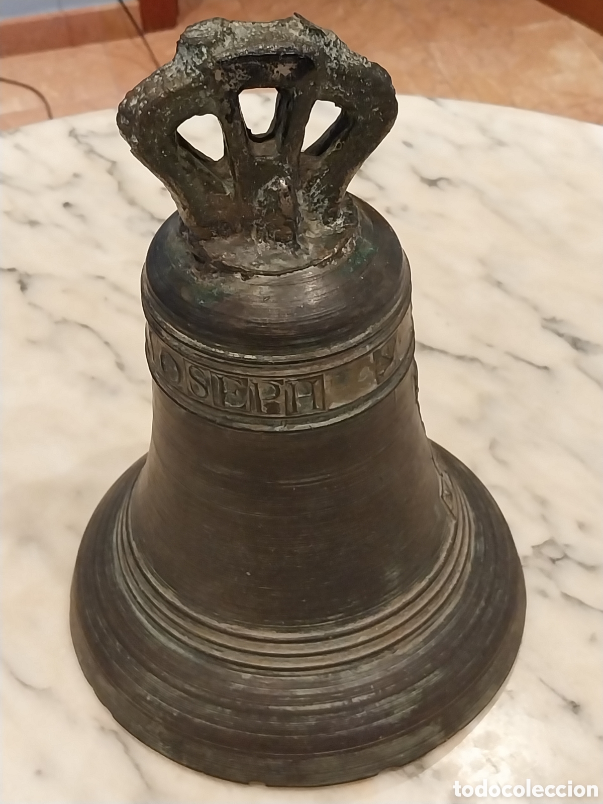 Antig&uuml;edades: Excepcional campana d bronce. - Foto 4