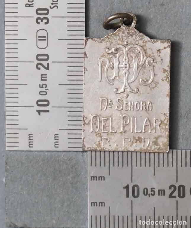 Antig&uuml;edades: MEDALLA. NTRA SRA DEL PILAR. PLATA - Foto 2