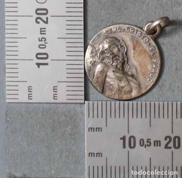 Antig&uuml;edades: MEDALLA. STMO CRISTO DEL PARDO. PLATA - Foto 1