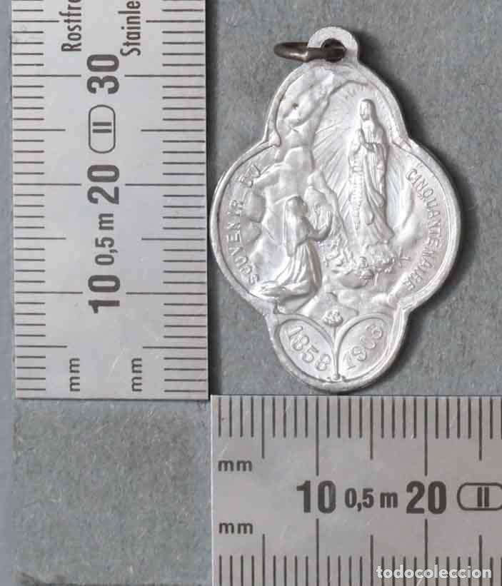 Antig&uuml;edades: MEDALLA. NTRA SRA DE LOURDES - Foto 2