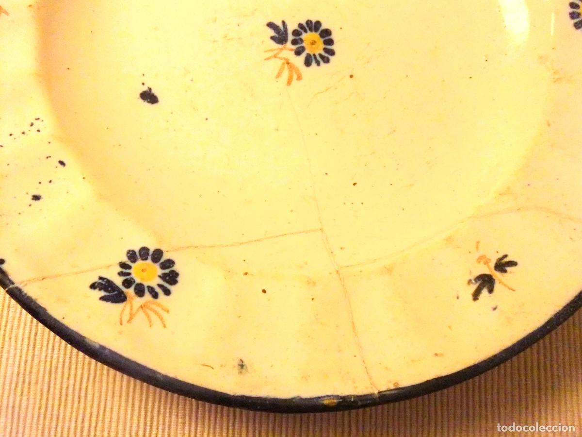 Antig&uuml;edades: ANTIGUO PLATO DE ALCORA - Foto 4