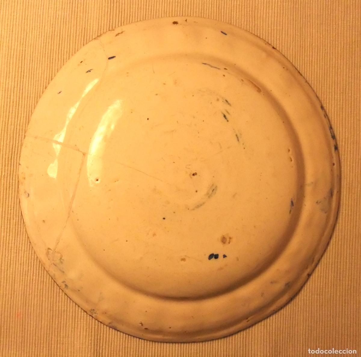 Antig&uuml;edades: ANTIGUO PLATO DE ALCORA - Foto 5