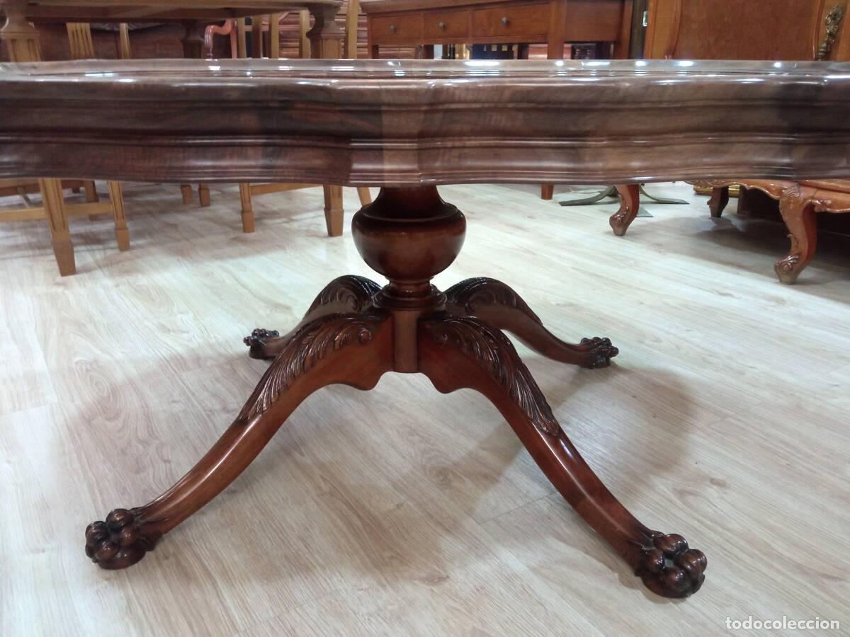 Antig&uuml;edades: Mesa de centro estilo victoriano - Foto 4