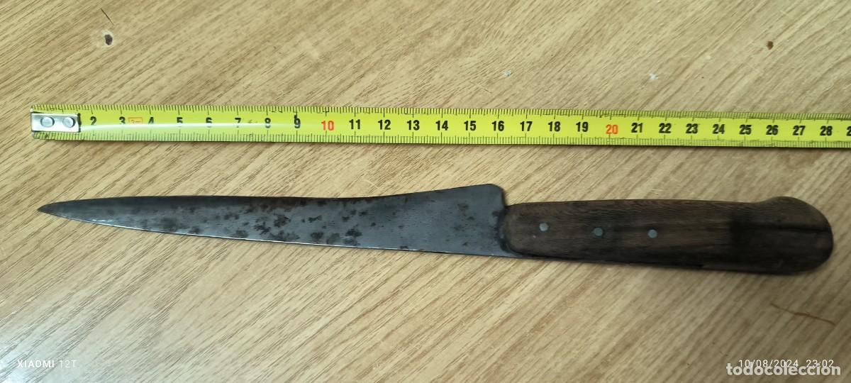 Antig&uuml;edades: Antiguo cuchillo IPAYA 28cm. B - Foto 2