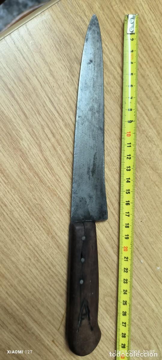 Antig&uuml;edades: Antiguo cuchillo IPAYA 29cm. C - Foto 2