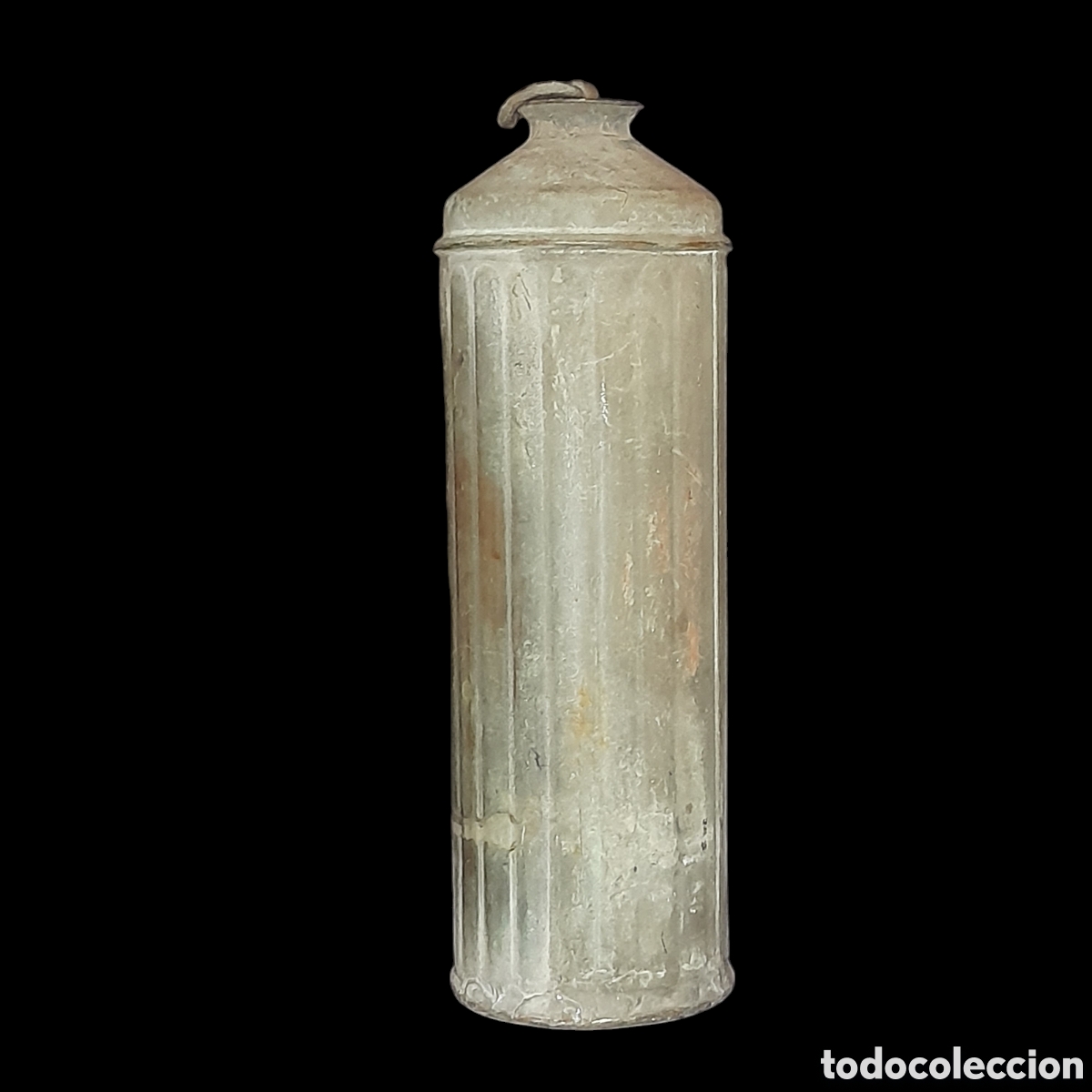 Antig&uuml;edades: Antiguo calientacamas de cobre. - Foto 2
