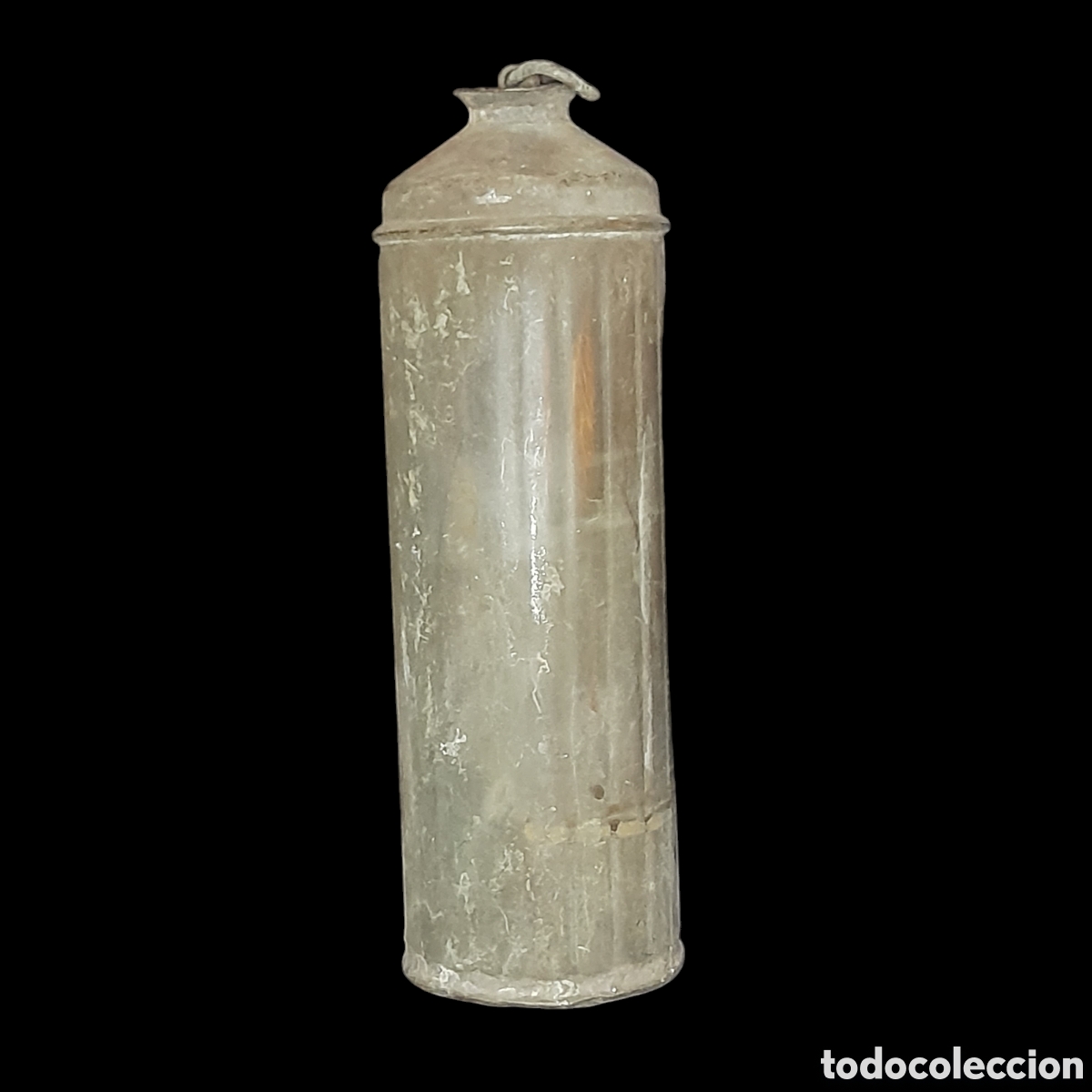 Antig&uuml;edades: Antiguo calientacamas de cobre. - Foto 1