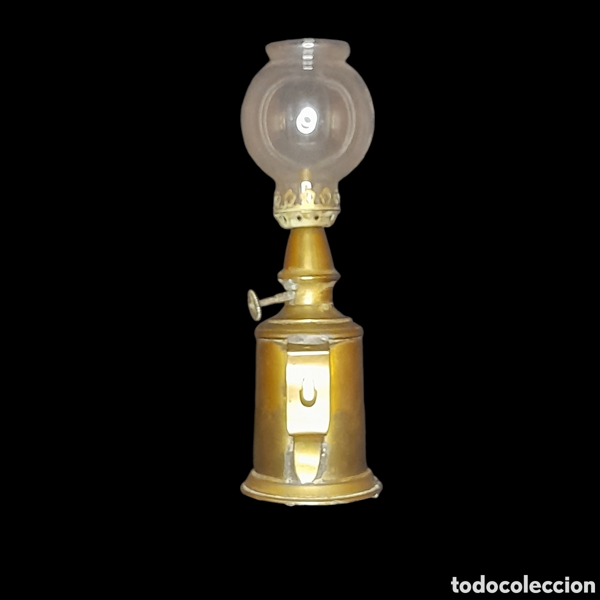 Antig&uuml;edades: Antiguo candil de queroseno. - Foto 3
