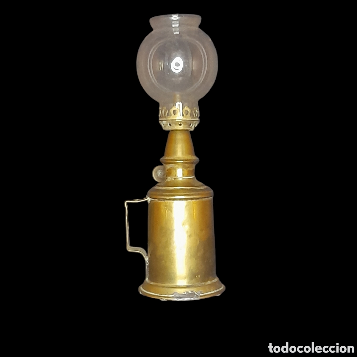 Antig&uuml;edades: Antiguo candil de queroseno. - Foto 1