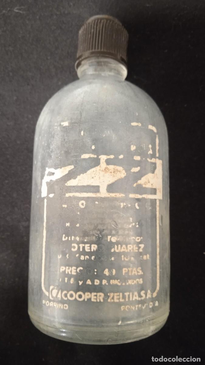 Antig&uuml;edades: Antigua botella loci&oacute;n ZZ. - Foto 1