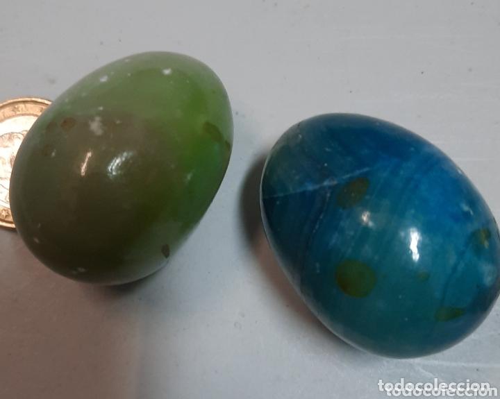 Antig&uuml;edades: Dos huevos de marmol - Foto 3