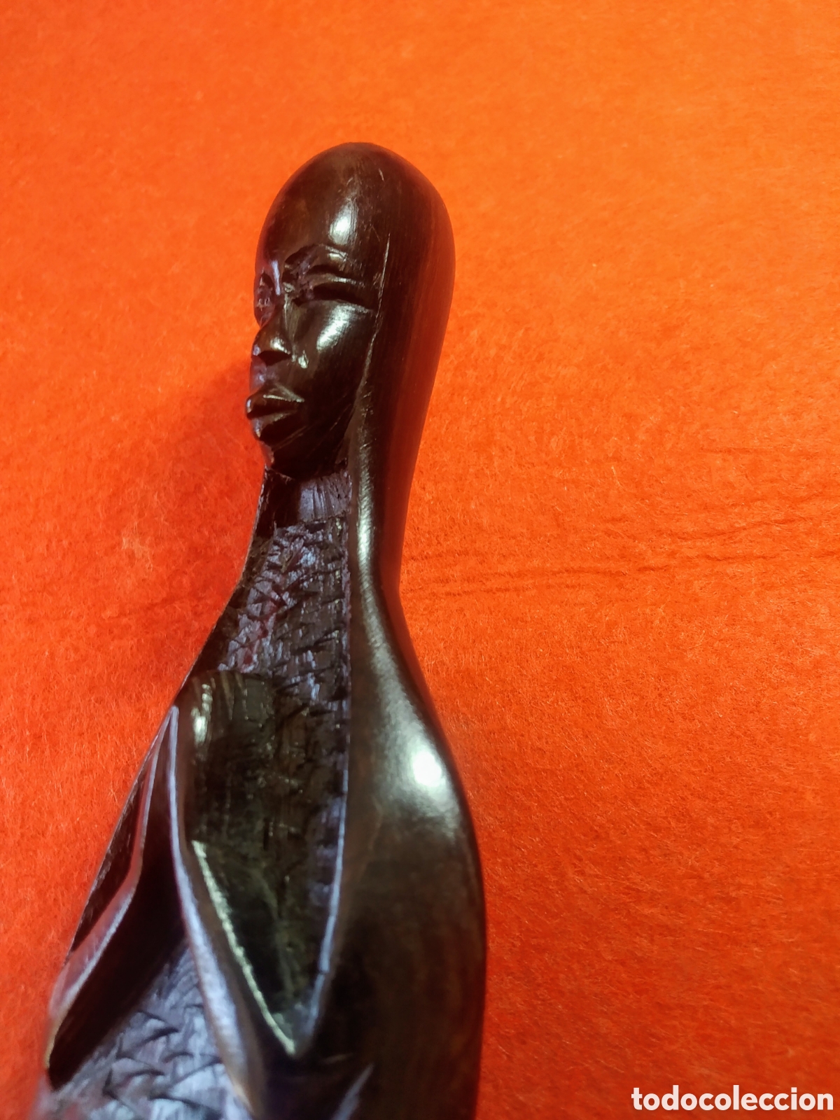 Antig&uuml;edades: ANTIGUA TALLA DE VIRGEN DE EBANO - Foto 3