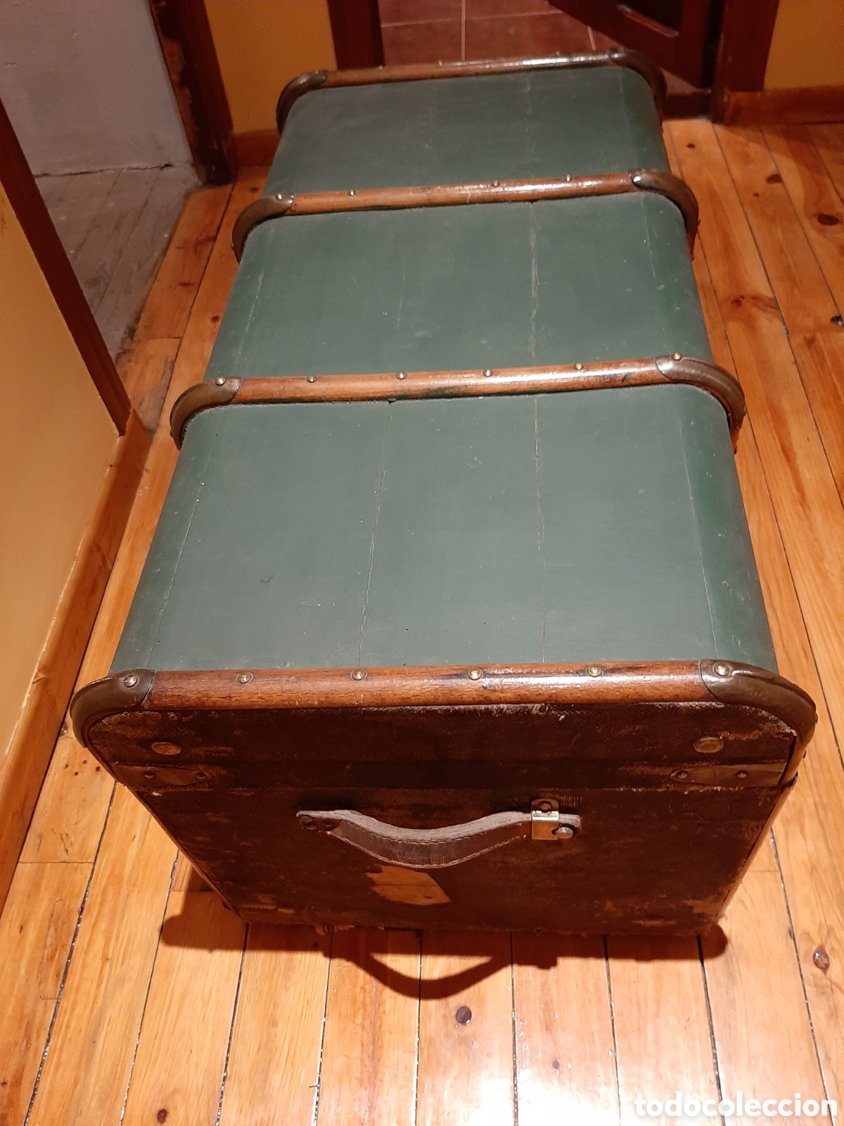 Antig&uuml;edades: Baul de barco vintage - Foto 5