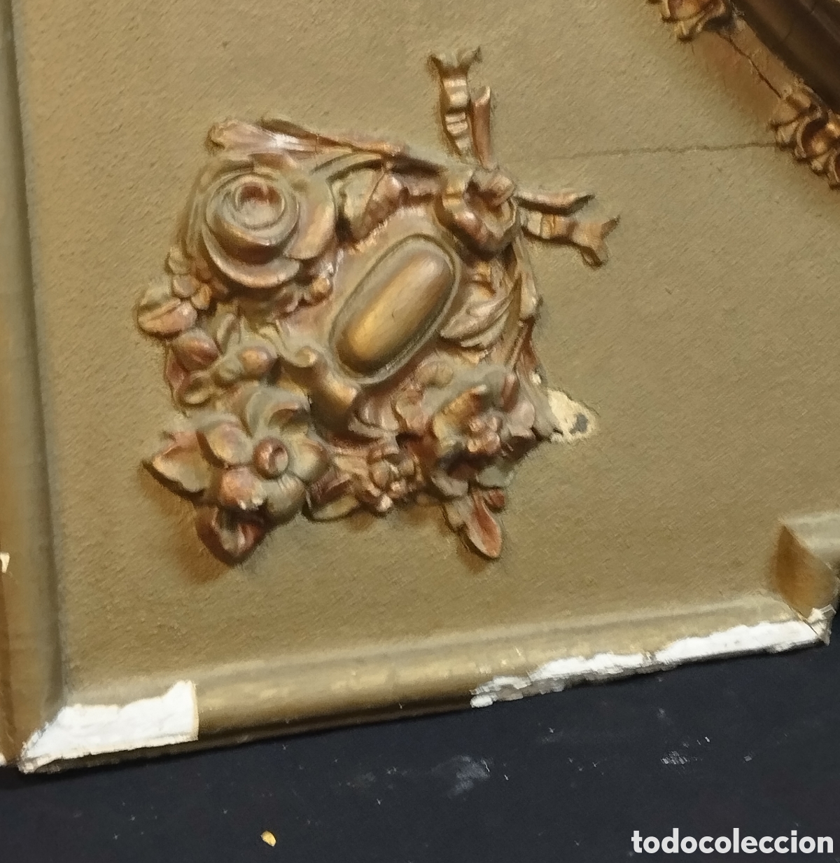 Antig&uuml;edades: Antiguo espejo de madera - Foto 12
