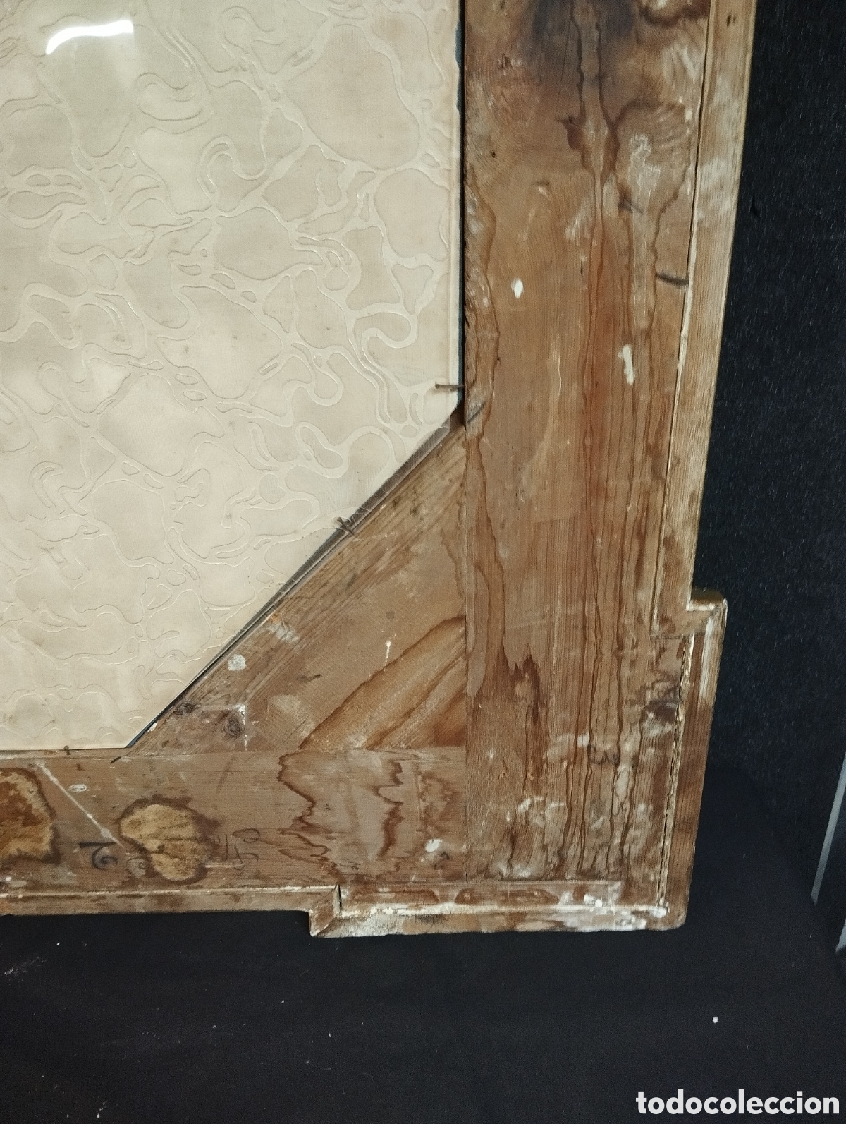 Antig&uuml;edades: Antiguo espejo de madera - Foto 19