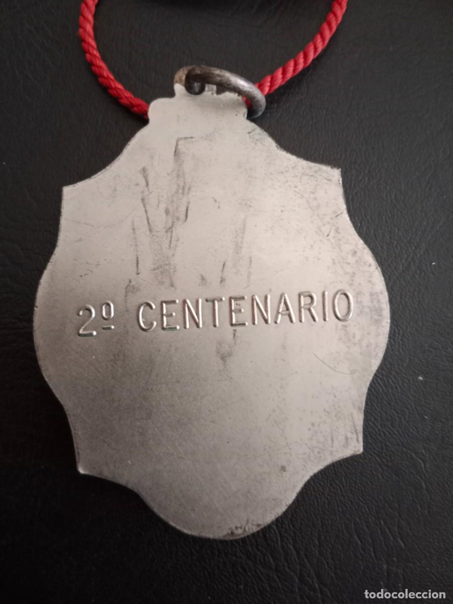 Antig&uuml;edades: MEDALLA 2&ordm; CENTENARIO SANTISIMO CRISTO DEL SOCORRO - ALMUDAINA - Foto 2