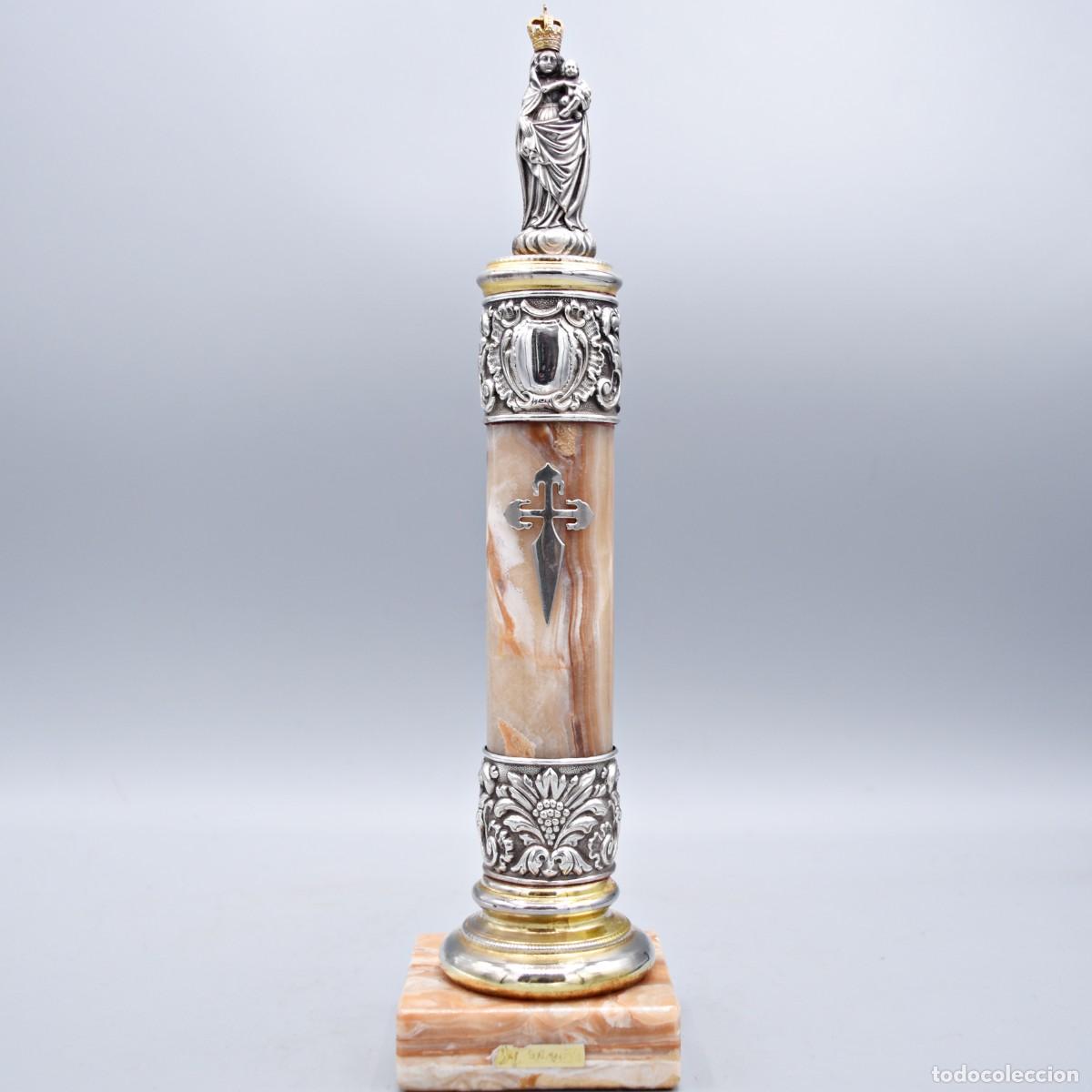 Antig&uuml;edades: Virgen del Pilar - Plata - Foto 3