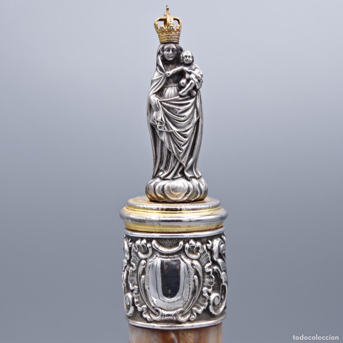 Antig&uuml;edades: Virgen del Pilar - Plata - Foto 2