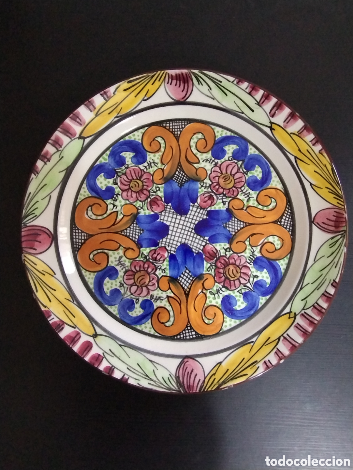 Antig&uuml;edades: Plato de cer&aacute;mica antiguo - Foto 1