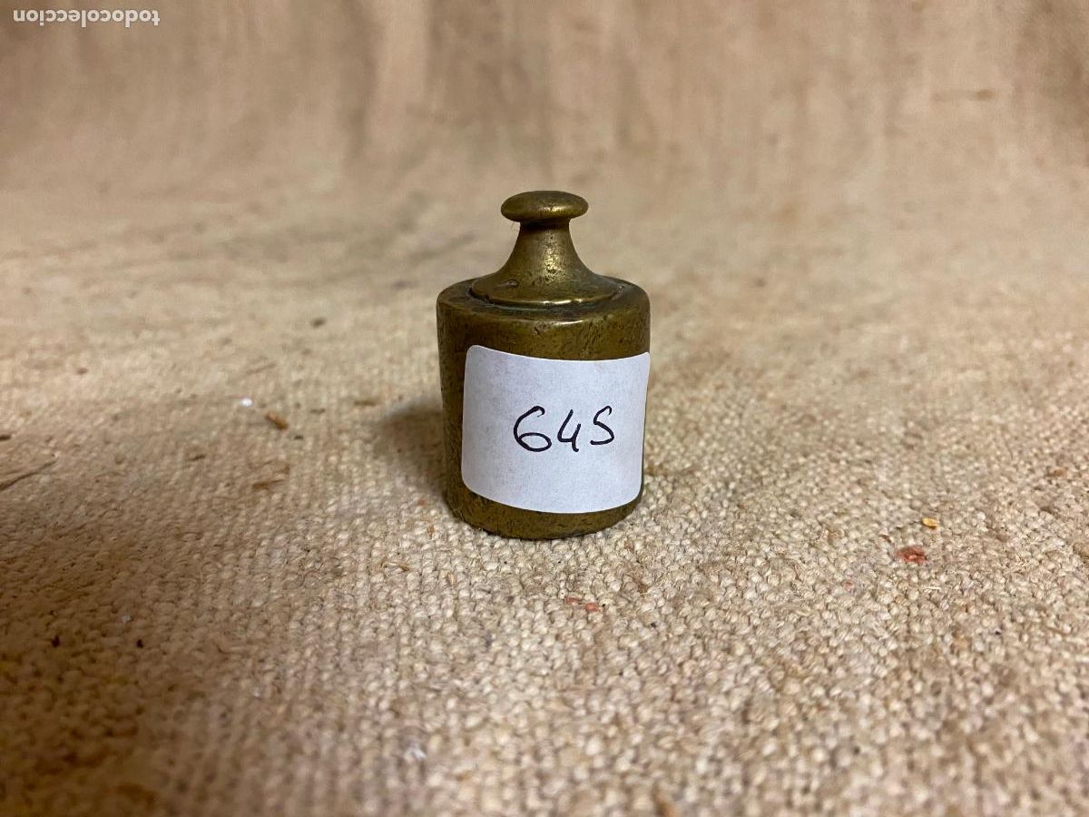 Antig&uuml;edades: peso de bronce pesas - Foto 3