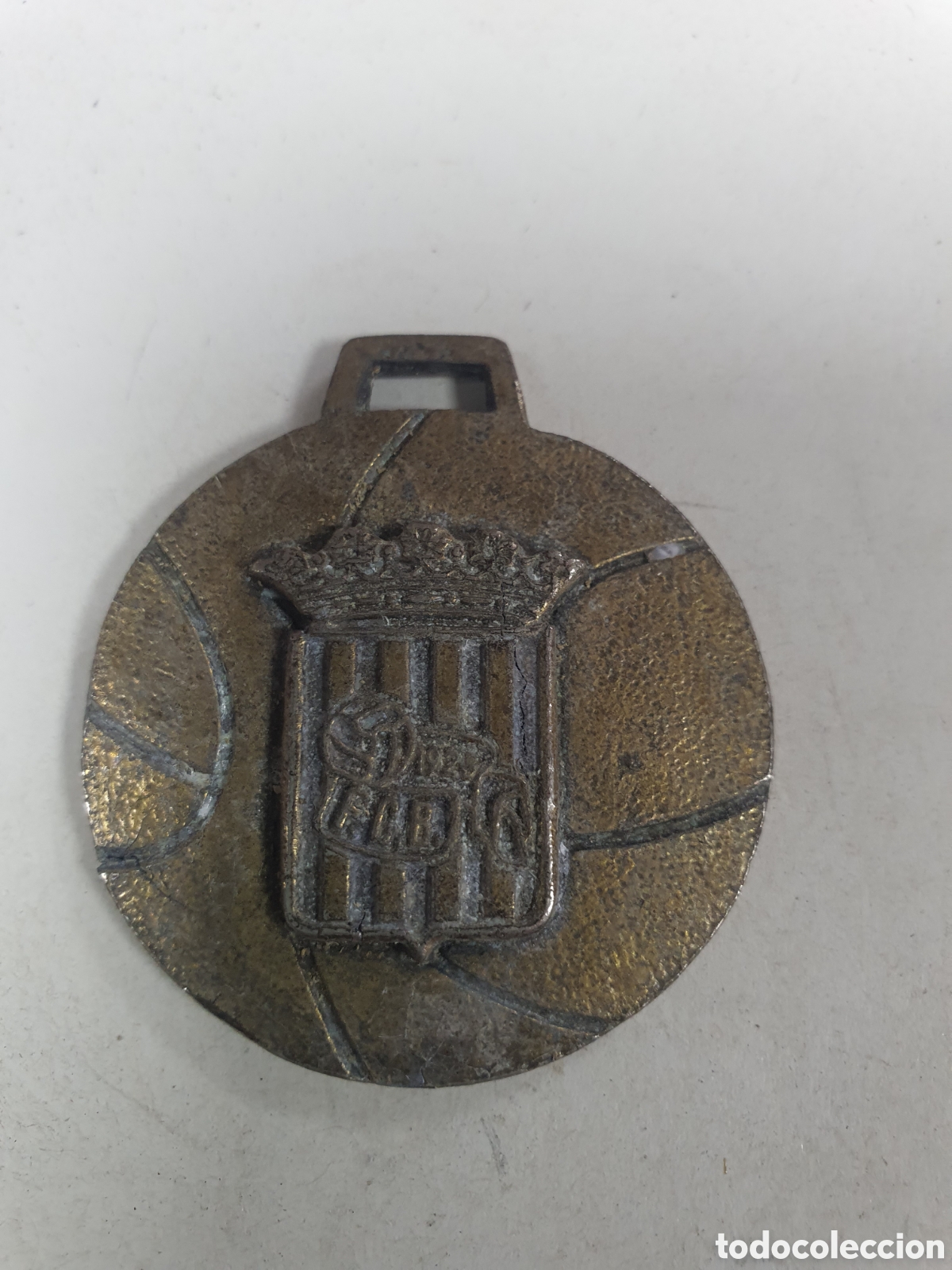 Antig&uuml;edades: Medalla 1986 baloncesto campus - Foto 1