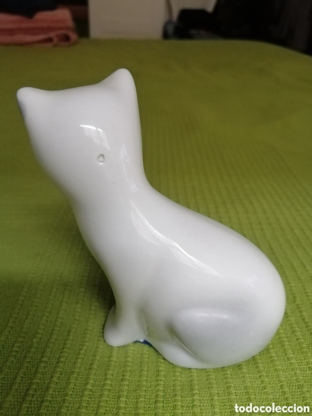 Antig&uuml;edades: Antiguo gato de porcelana - Foto 5