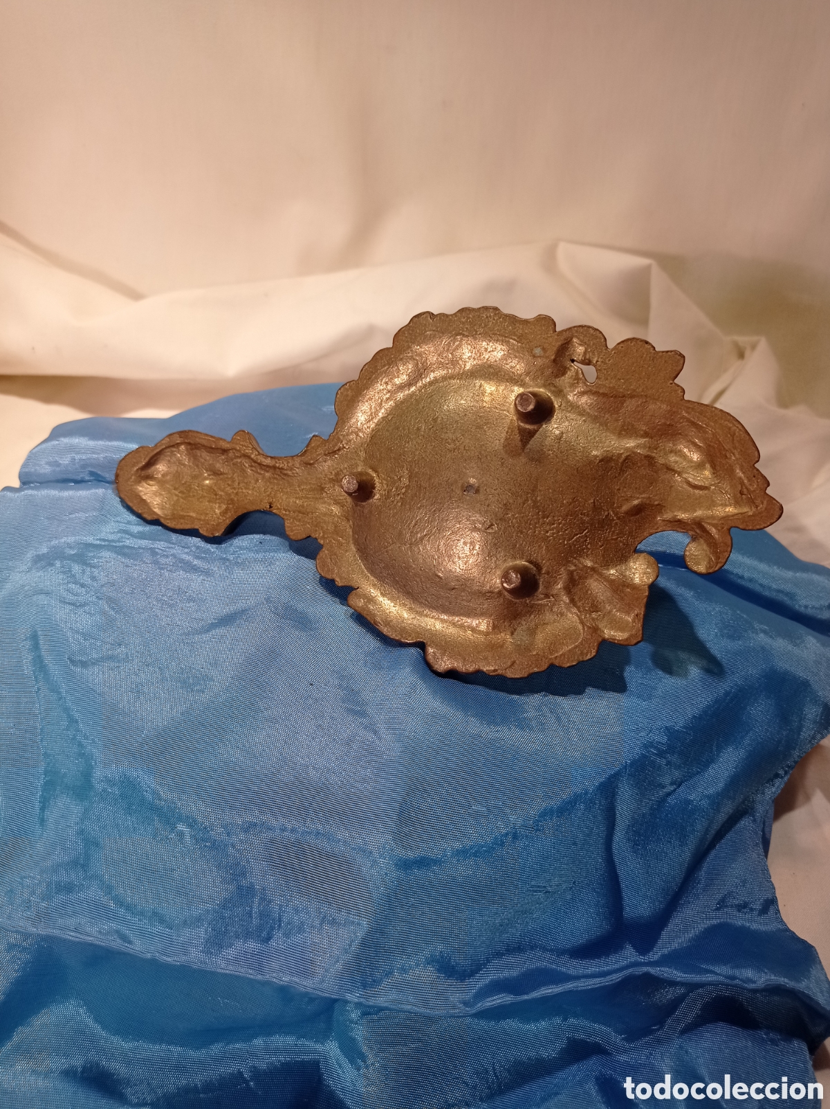 Antig&uuml;edades: ANTIGUA PALMATORIA DE BRONCE - Foto 5
